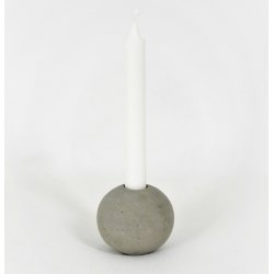 Rustik Beton Lysestage - Glat