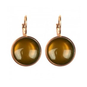 �rering - Pecan Brown - Guldbelagt - Urban Hippies