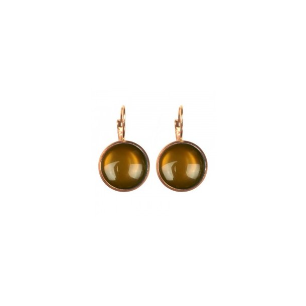 �rering - Pecan Brown - Guldbelagt - Urban Hippies