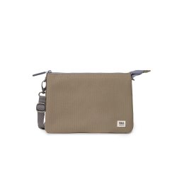 Carnaby Crossbody - Taupe - Recycled Canvas