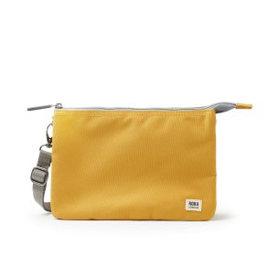 Carnaby Crossbody - Flax Yellow - Recycled Canvas