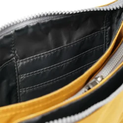 Carnaby Crossbody - Flax Yellow - Recycled Canvas