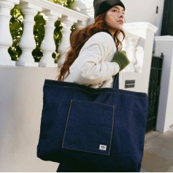 Portobello Tote bag -  Dark Wash Denim 