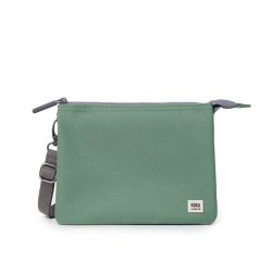 Carnaby Crossbody - Green - Recycled Canvas