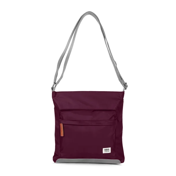 Kennington Crossbody -  Plum - Sustainable Nylon