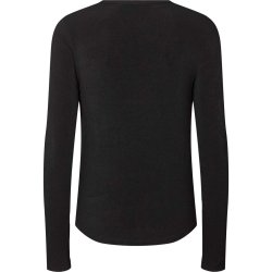 "Thyra" Bluse - Uld/viscose - Black