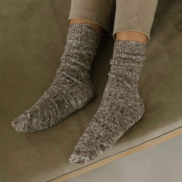 Organic Cotton Socks - "Chocolate"