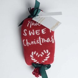 Gavestofpose - 2 par Bamboo Socks - "Sweet Christmas" One size 37-41