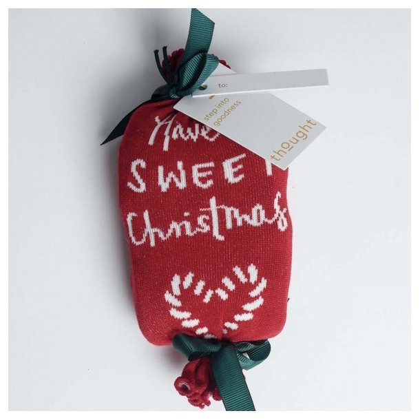 Gavestofpose - 2 par Bamboo Socks - "Sweet Christmas" One size 37-41