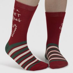 Gavestofpose - 2 par Bamboo Socks - "Sweet Christmas" One size 37-41