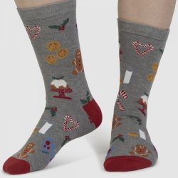 Gavestofpose - 2 par Bamboo Socks - "Sweet Christmas" One size 37-41