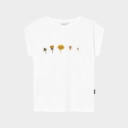 Eco. T-shirt - Hvid - M�lkeb�tte Motiv