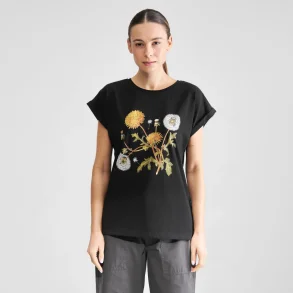 Eco. T-shirt - Sort - M�lkeb�tte Motiv