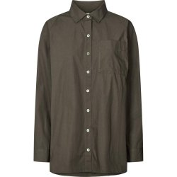 Eco. Skjorte - Dusty Brown 