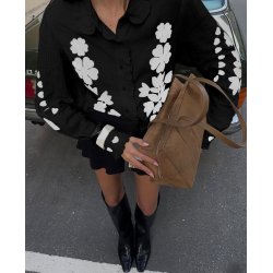 Eco. Skjorte - Rae - Broderi - One Size