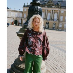 Eco. Shirt - Wine - Broderi 