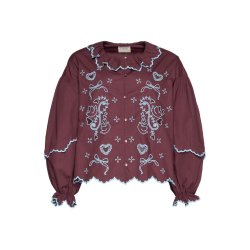 Eco. Shirt - Wine - Broderi 