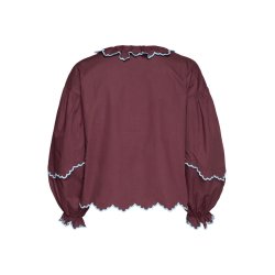 Eco. Shirt - Wine - Broderi 