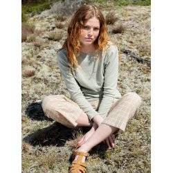 Eco. Bluse - Sage Green