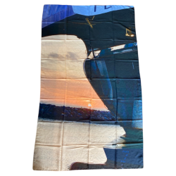 Lykke L�s� T�rkl�de - "Aftenstemning" - Silke/Bomuld