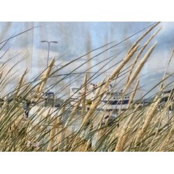 Lykke Ls Trklde - "Grn Strandklit" - Silke/Bomuld 