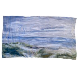  Lykke Ls Trklde - "Strand Klitter" - Silke/Bomuld 