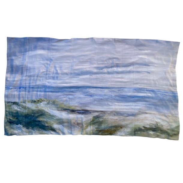  Lykke Ls Trklde - "Strand Klitter" - Silke/Bomuld 